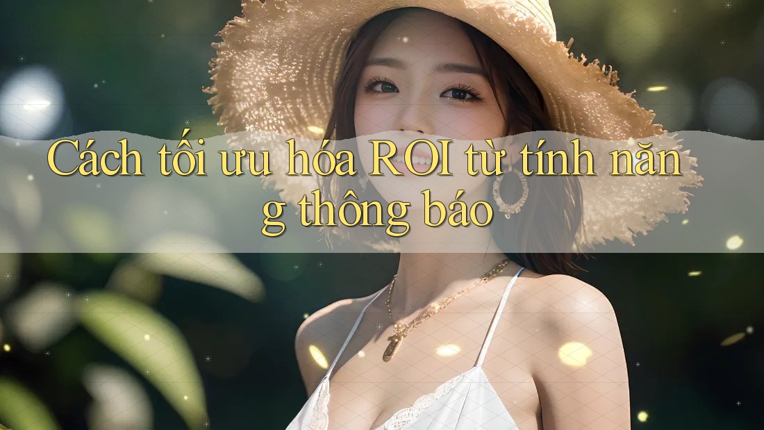 Cách tối ưu hóa ROI từ tính năng thông báo Cách tối ưu hóa ROI từ tính năng thông báo