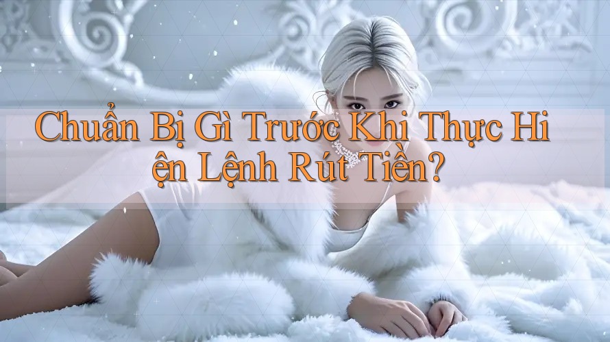 Chuẩn Bị Gì Trước Khi Thực Hiện Lệnh Rút Tiền? Chuẩn Bị Gì Trước Khi Thực Hiện Lệnh Rút Tiền?