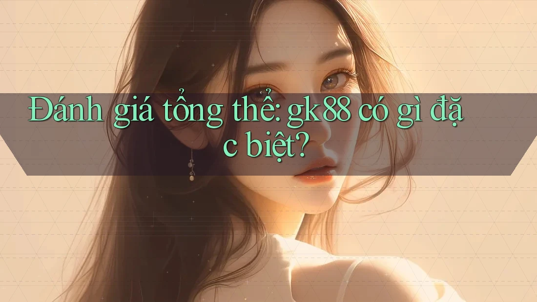 Đánh giá tổng thể: gk88 có gì đặc biệt? Đánh giá tổng thể: gk88 có gì đặc biệt?