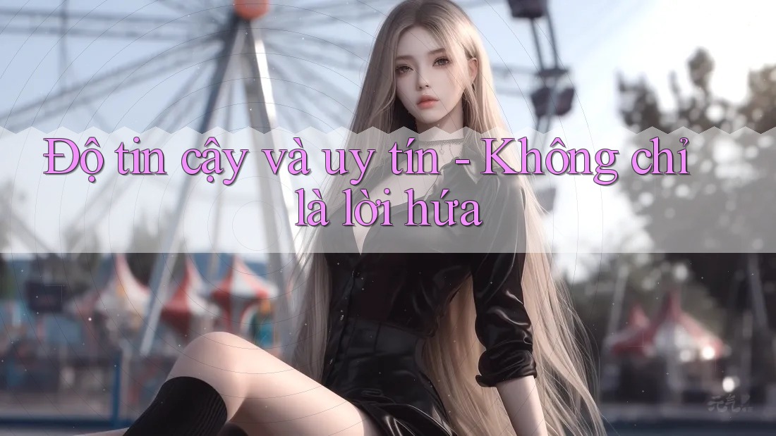 Độ tin cậy và uy tín: không chỉ là lời hứa Độ tin cậy và uy tín: không chỉ là lời hứa