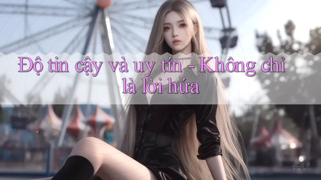 Độ tin cậy và uy tín: không chỉ là lời hứa Độ tin cậy và uy tín: không chỉ là lời hứa