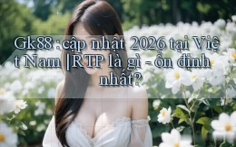 Gk88 cập nhật 2026 tại Việt Nam RTP là gì   ổn định nhất