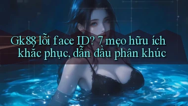Gk88 lỗi face ID 7 mẹo hữu ích khắc phục, dẫn đầu phân khúc
