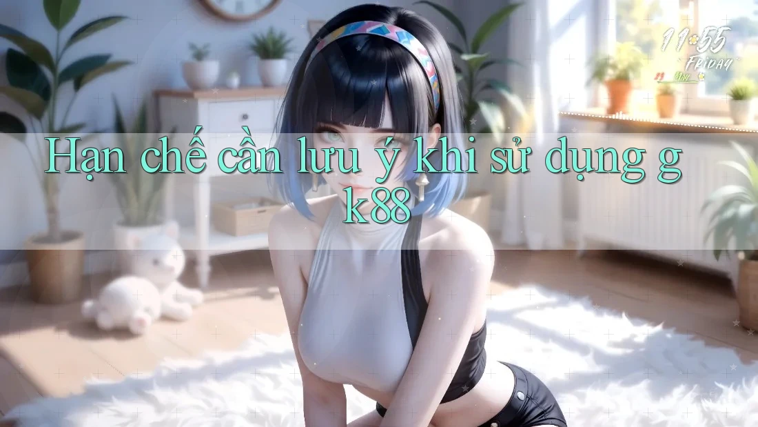 Hạn chế cần lưu ý khi sử dụng gk88 Hạn chế cần lưu ý khi sử dụng gk88