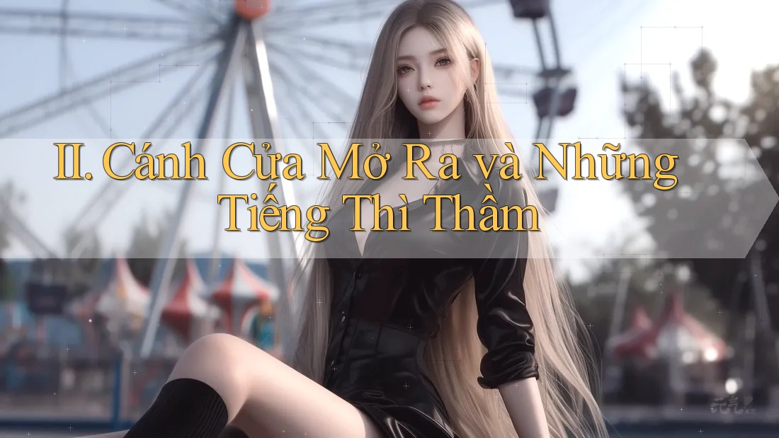 II. Cánh Cửa Mở Ra và Những Tiếng Thì Thầm II. Cánh Cửa Mở Ra và Những Tiếng Thì Thầm