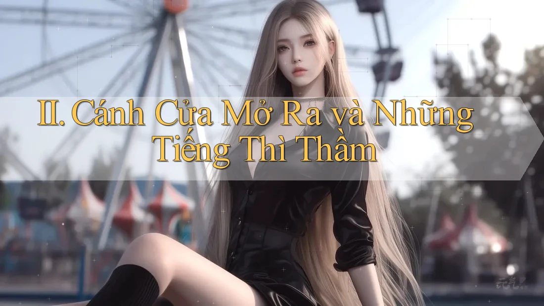 II. Cánh Cửa Mở Ra và Những Tiếng Thì Thầm II. Cánh Cửa Mở Ra và Những Tiếng Thì Thầm