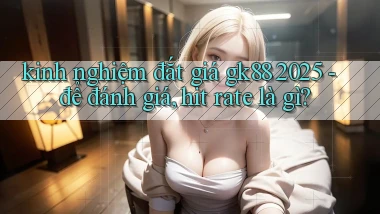 kinh nghiệm đắt giá gk88 2025   để đánh giá, hit rate là gì