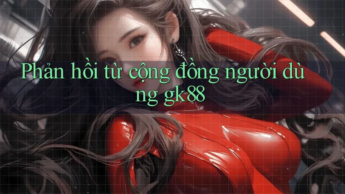 Phản hồi từ cộng đồng người dùng gk88 Phản hồi từ cộng đồng người dùng gk88