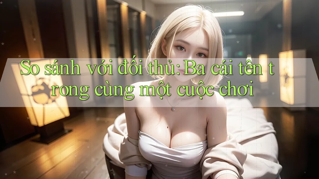 So sánh với đối thủ: Ba cái tên trong cùng một cuộc chơi So sánh với đối thủ: Ba cái tên trong cùng một cuộc chơi