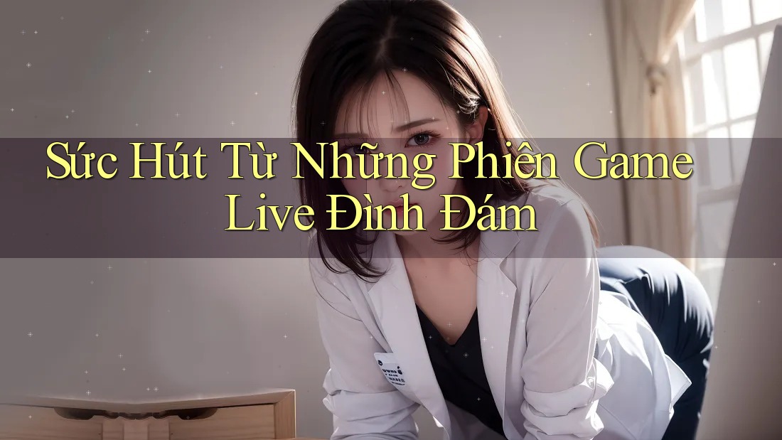 Sức Hút Từ Những Phiên Game Live Đình Đám Sức Hút Từ Những Phiên Game Live Đình Đám