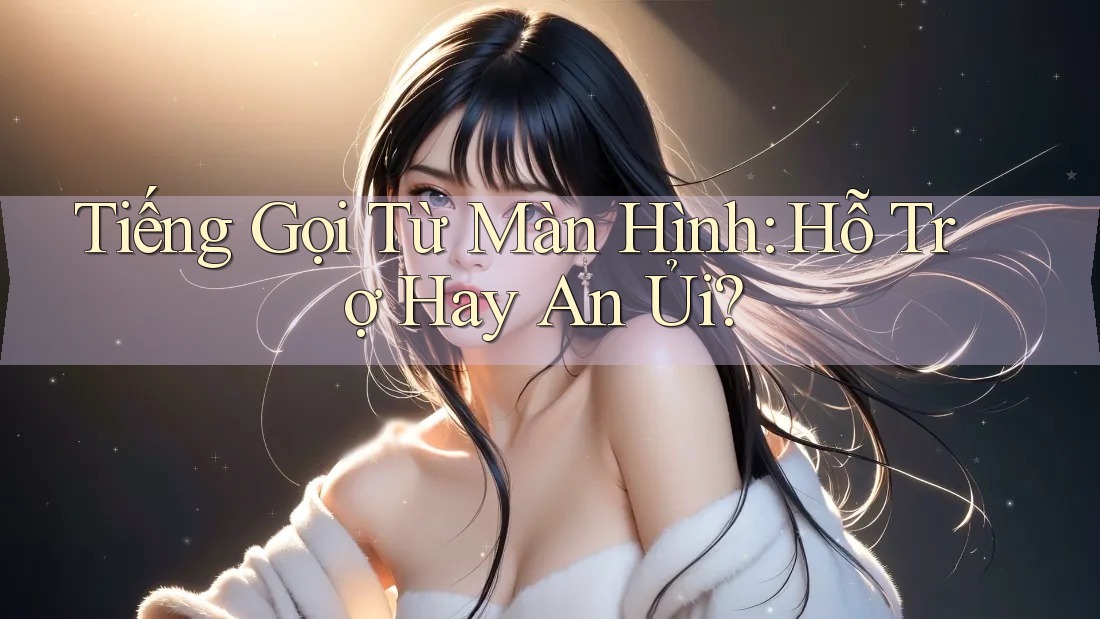 Tiếng Gọi Từ Màn Hình: Hỗ Trợ Hay An Ủi? Tiếng Gọi Từ Màn Hình: Hỗ Trợ Hay An Ủi?