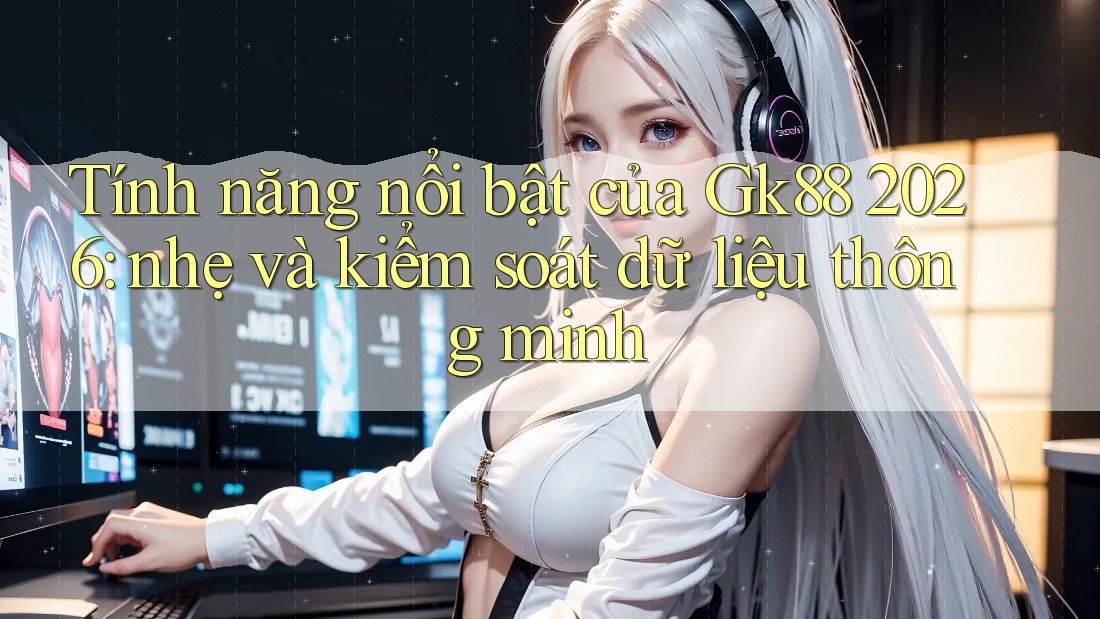 Tính năng nổi bật của Gk88 2026: nhẹ và kiểm soát dữ liệu thông minh Tính năng nổi bật của Gk88 2026: nhẹ và kiểm soát dữ liệu thông minh