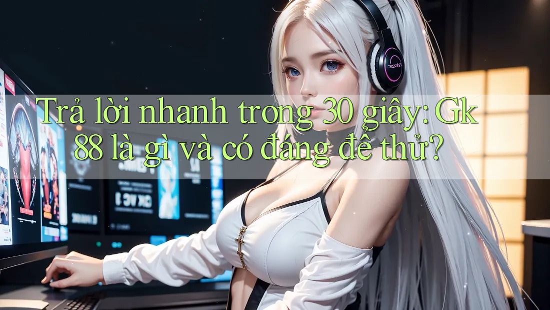 Trả lời nhanh trong 30 giây: Gk88 là gì và có đáng để thử?
