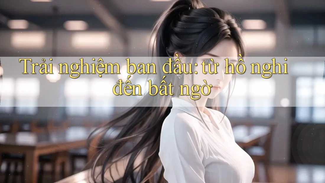 Trải nghiệm ban đầu: từ hồ nghi đến bất ngờ Trải nghiệm ban đầu: từ hồ nghi đến bất ngờ