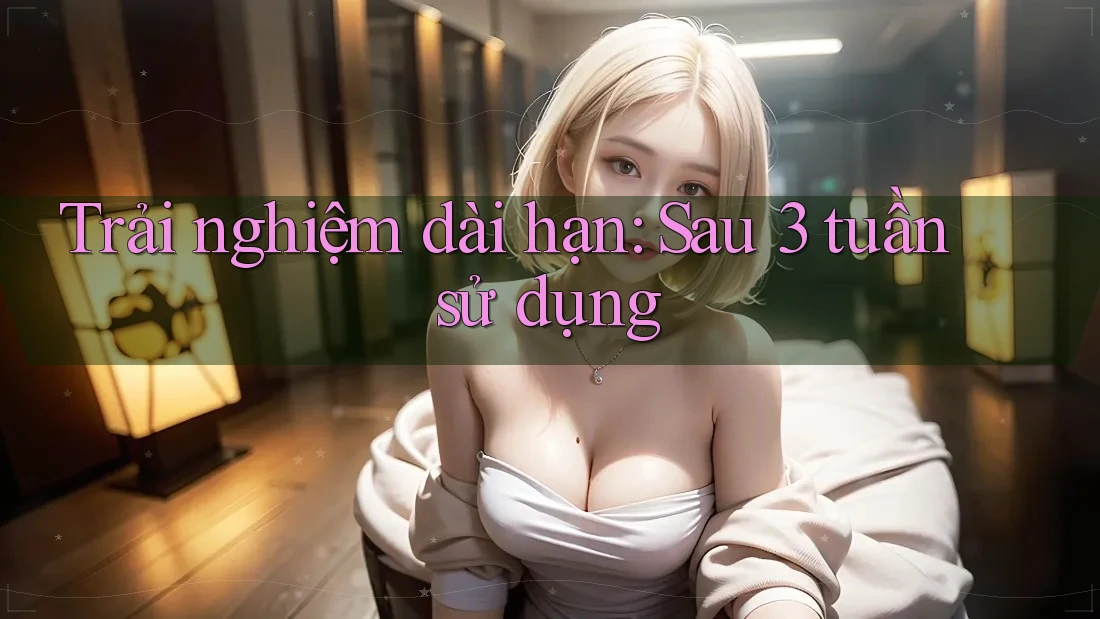 Trải nghiệm dài hạn sau 3 tuần sử dụng Trải nghiệm dài hạn sau 3 tuần sử dụng