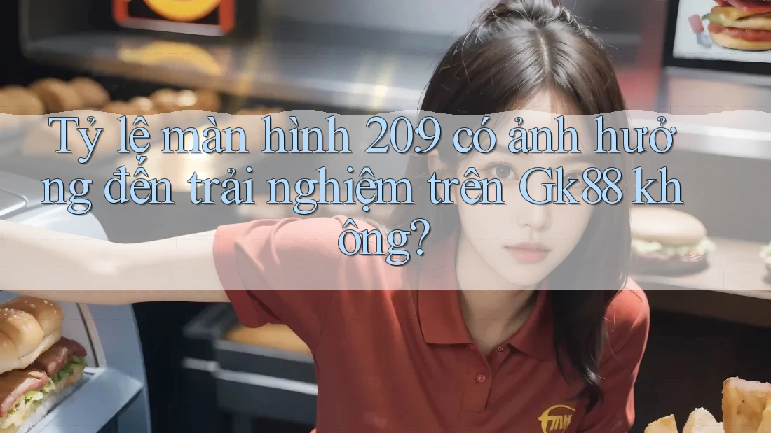 Tỷ lệ màn hình 20: 9 có ảnh hưởng đến trải nghiệm trên Gk88 không? Tỷ lệ màn hình 20: 9 có ảnh hưởng đến trải nghiệm trên Gk88 không?